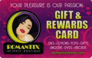 romantix los angeles ca|Romantix Gift Cards and Gift Certificate .